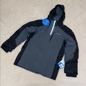 Black & Gray 3 in 1 Columbia Jacket for boys